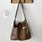 Stephanie - Sac à dos en cuir végétal souple texturé de grande capacité