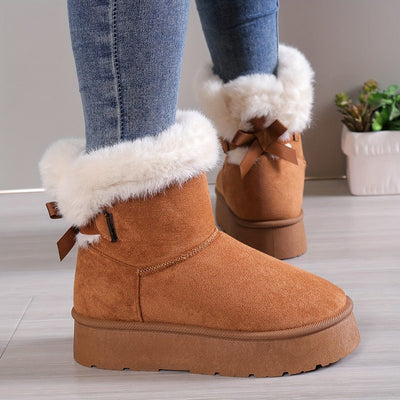 Bottines En Peluche Confortables & Chaudes