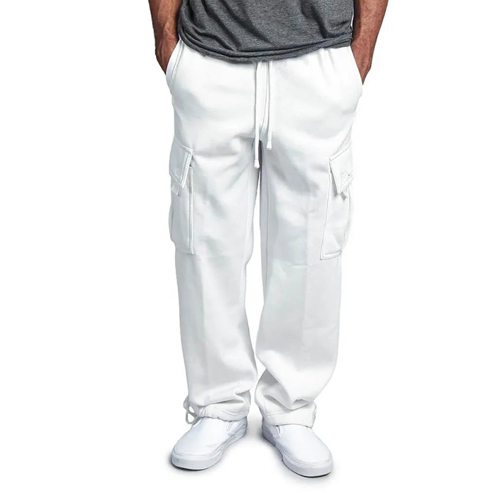 Pantalones deportivos cargo de polar Ultimate Comfort para hombre