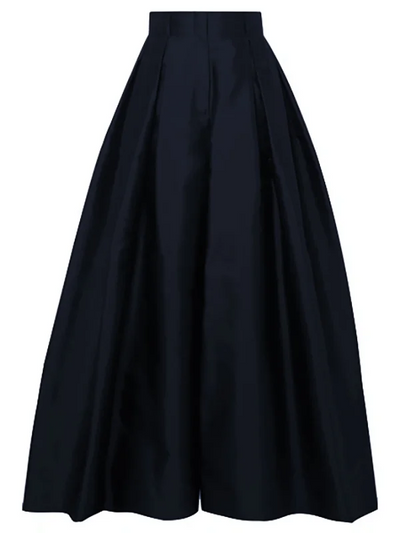 Eva - Elégant pantalon plissé à taille haute et jambe large
