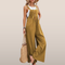 Tuta a gambe larghe da donna - Look autunnale casuale