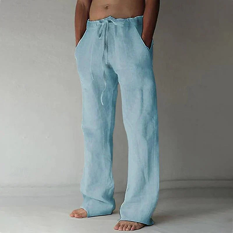 Arthur - pantalon large en lin pour homme