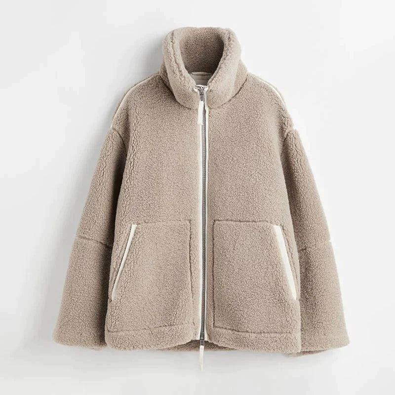 Dixie - Veste en laine d'agneau pour femme