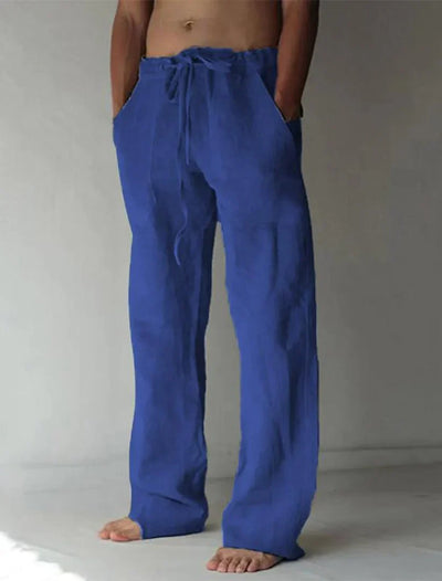 Arthur - pantalon large en lin pour homme