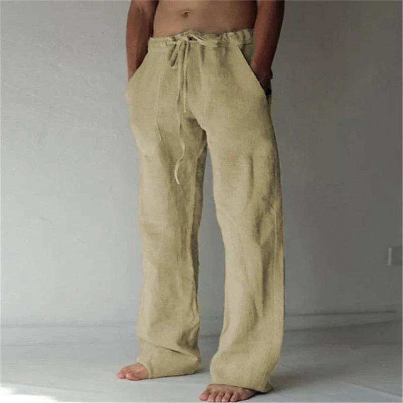 Arthur - pantalon large en lin pour homme