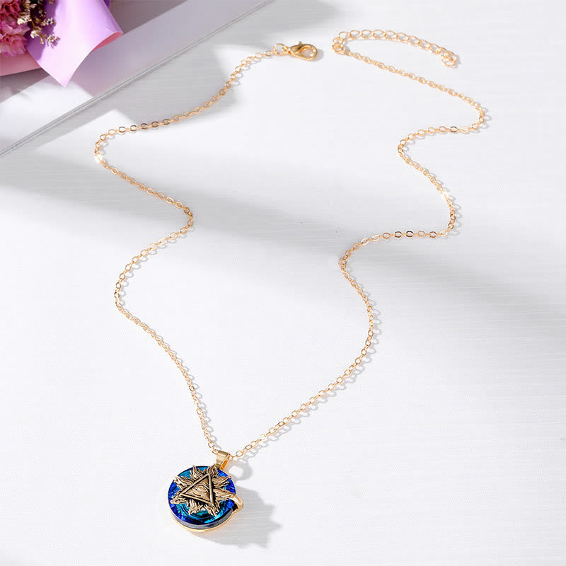 Collana con ciondolo da donna con angelo custode - Simbolo di fede e protezione