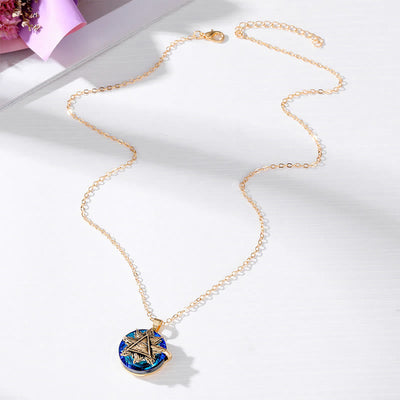 Collana con ciondolo da donna con angelo custode - Simbolo di fede e protezione