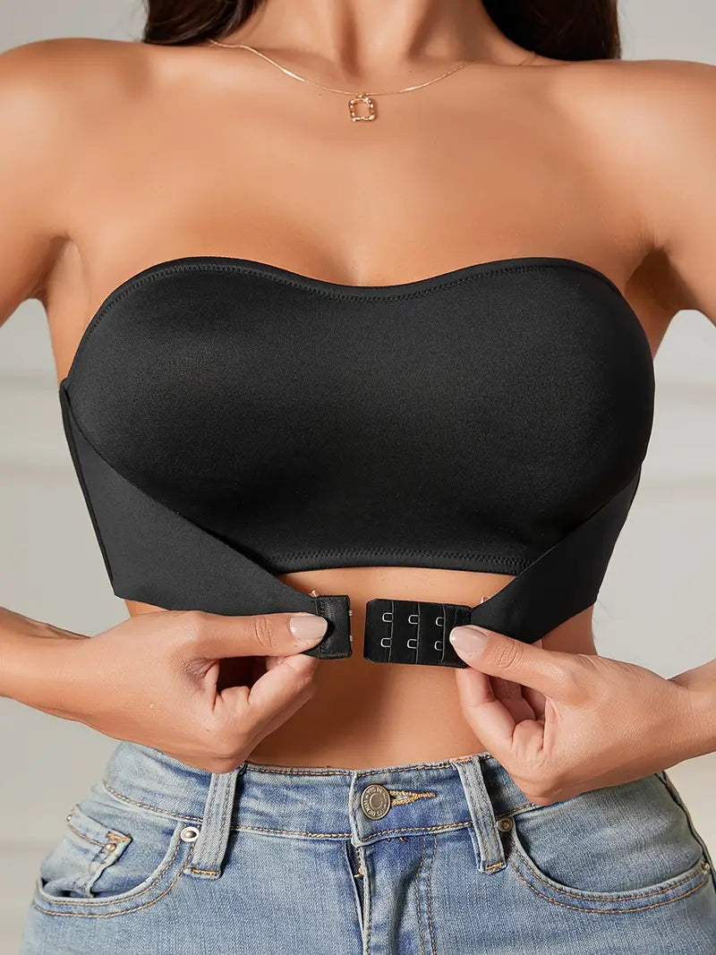 Soutien-gorge sans bretelles à boucle frontale pour femmes - Tiera