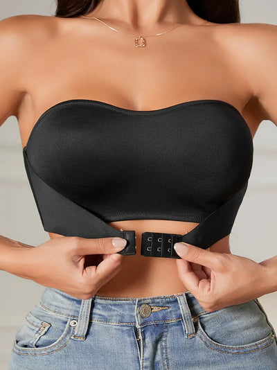 Soutien-gorge sans bretelles à boucle frontale pour femmes - Tiera
