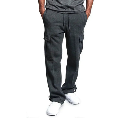 Pantalones deportivos cargo de polar Ultimate Comfort para hombre