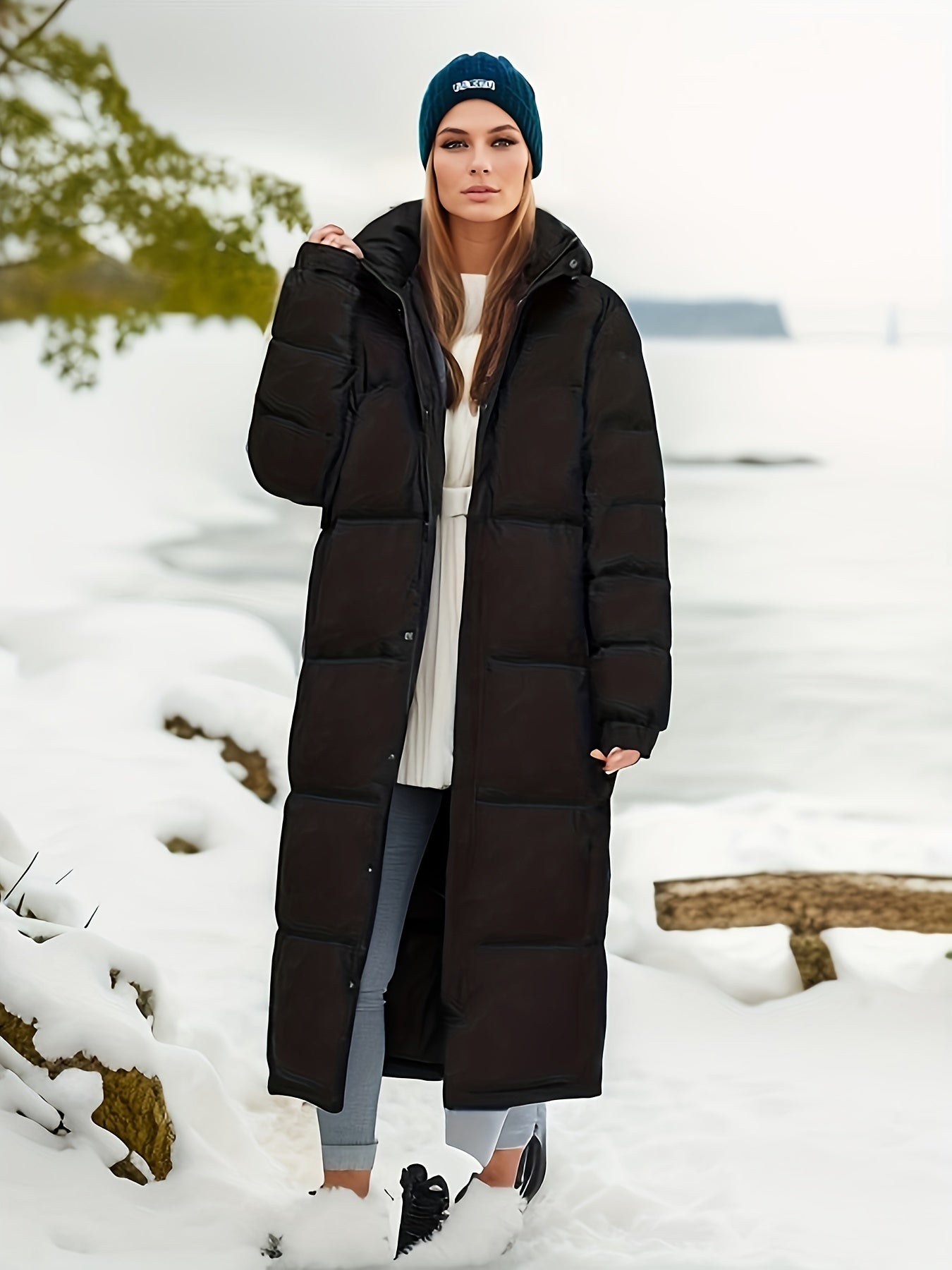 Agatha - Manteau long chaud