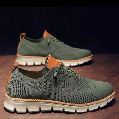Chaussures de marche en tricot pour hommes | Légères, Chaussures de travail