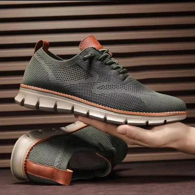 Chaussures de marche en tricot pour hommes | Légères, Chaussures de travail