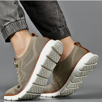 Chaussures de marche en tricot pour hommes | Légères, Chaussures de travail