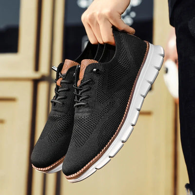 Chaussures de marche en tricot pour hommes | Légères, Chaussures de travail