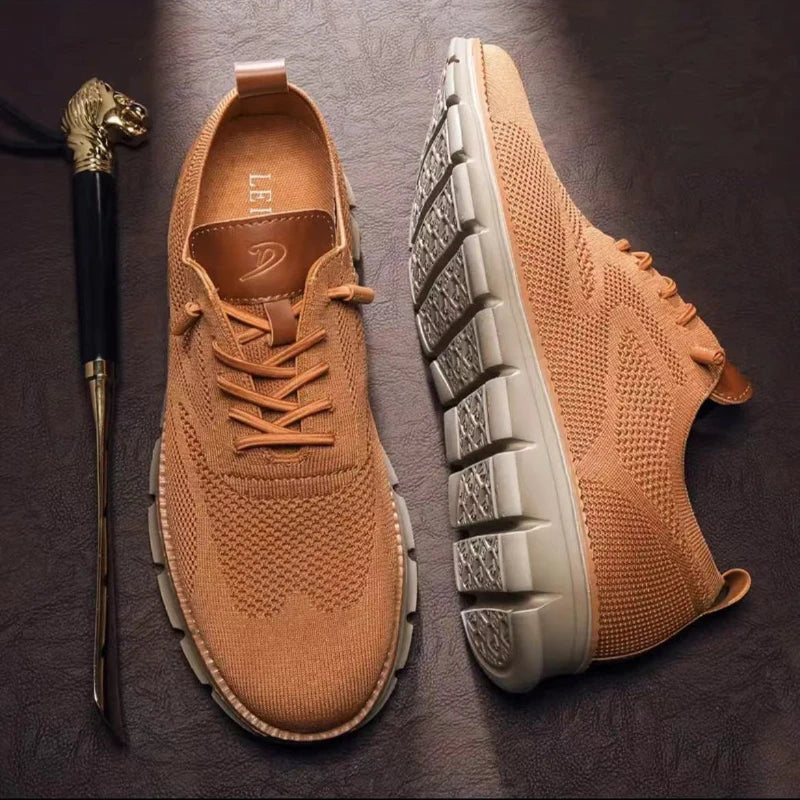 Chaussures de marche en tricot pour hommes | Légères, Chaussures de travail