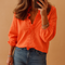 Camicetta con volant da donna per l'autunno, ideale per il lavoro e gli outfit casual | Elise