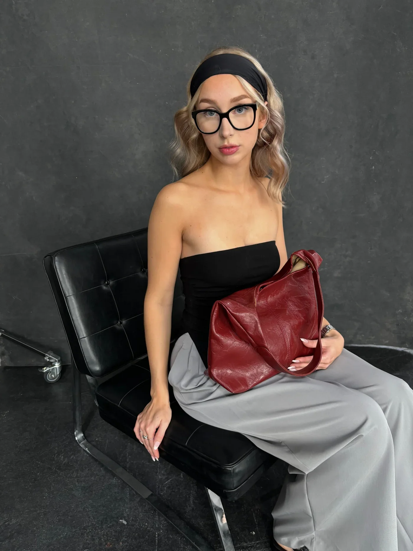 Emma | Grand sac à bandoulière en cuir pour femmes