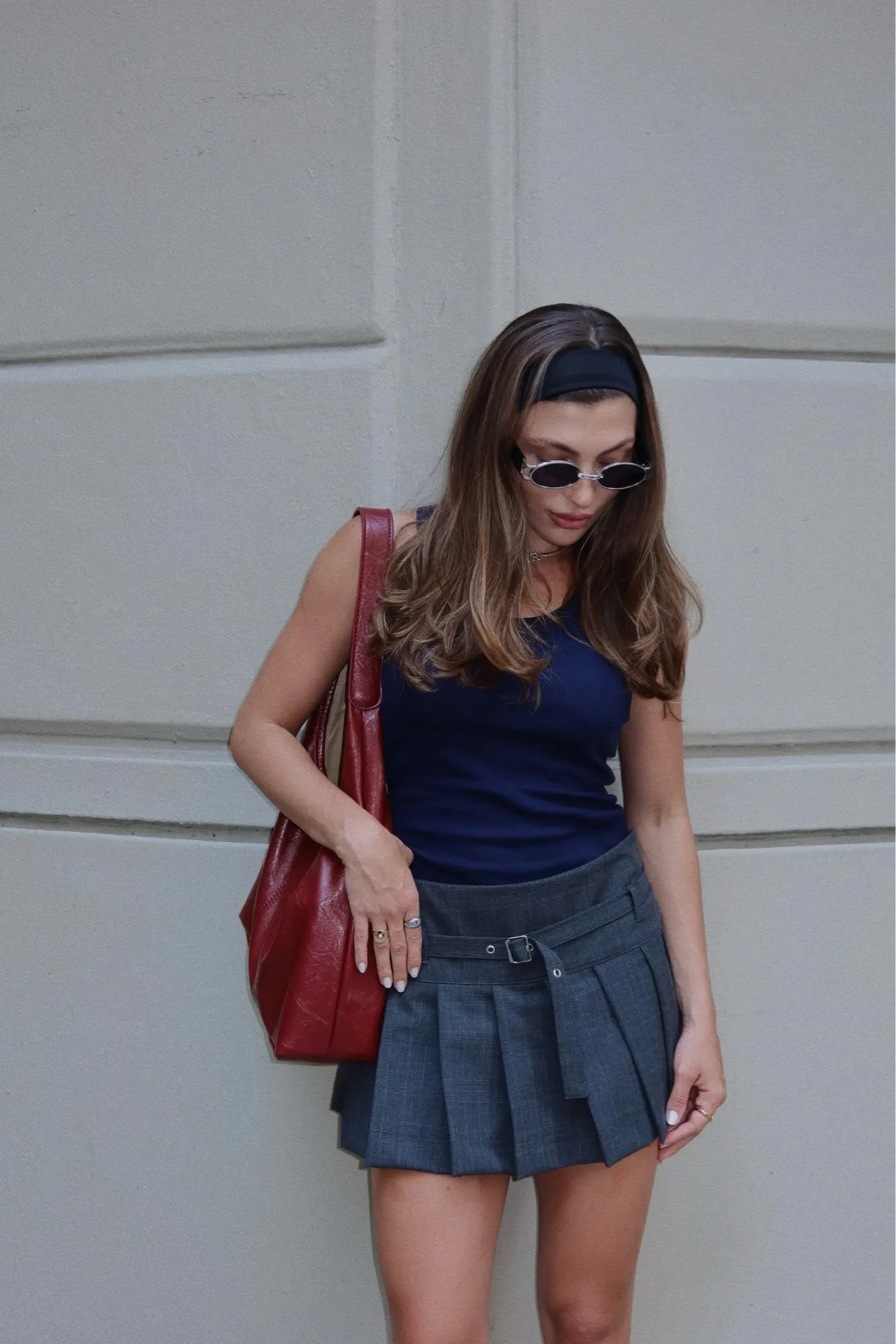 Emma | Grand sac à bandoulière en cuir pour femmes
