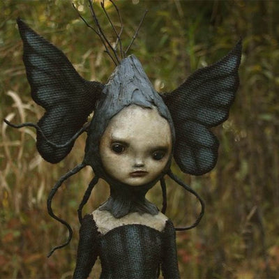 MysticWitch | Sculptures de sorcières effrayantes – Art sombre et étrange, décoration d'Halloween, décoration d'intérieur gothique