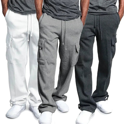 Pantalones deportivos cargo de polar Ultimate Comfort para hombre