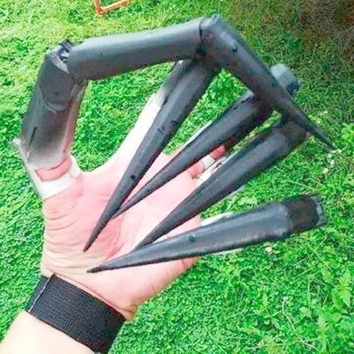 CreepaClaw - Extension de doigt mobile en 3D - accessoire de main de cosplay à griffe mobile pour Halloween
