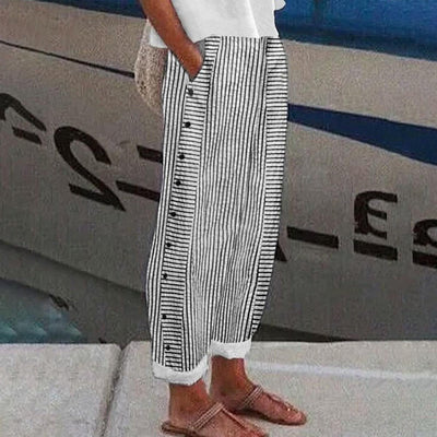 Pia - Pantalon avec Poches Latérales