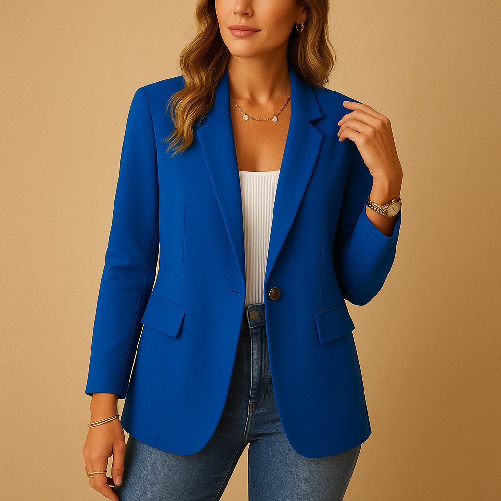 Blazer ajusté à la coupe confortable pour femmes | Yara