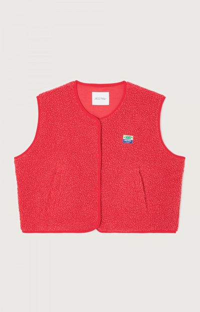 Gilet Femme Sans Manches – Boutonné, Doux et Confortable