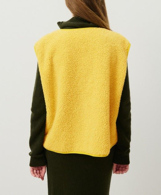 Gilet Femme Sans Manches – Boutonné, Doux et Confortable