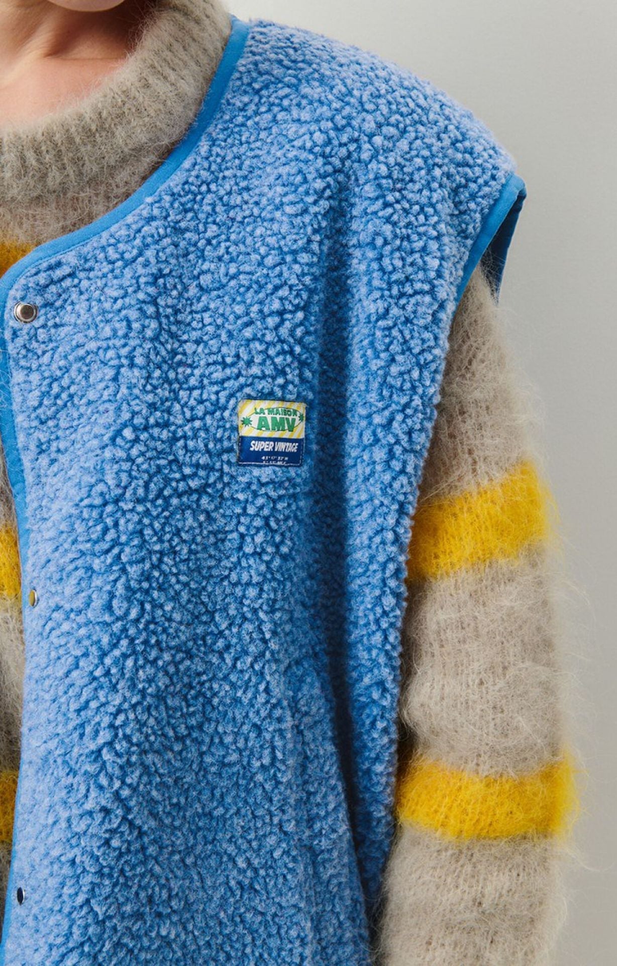 Gilet Femme Sans Manches – Boutonné, Doux et Confortable