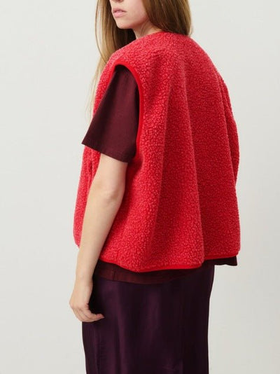 Gilet Femme Sans Manches – Boutonné, Doux et Confortable