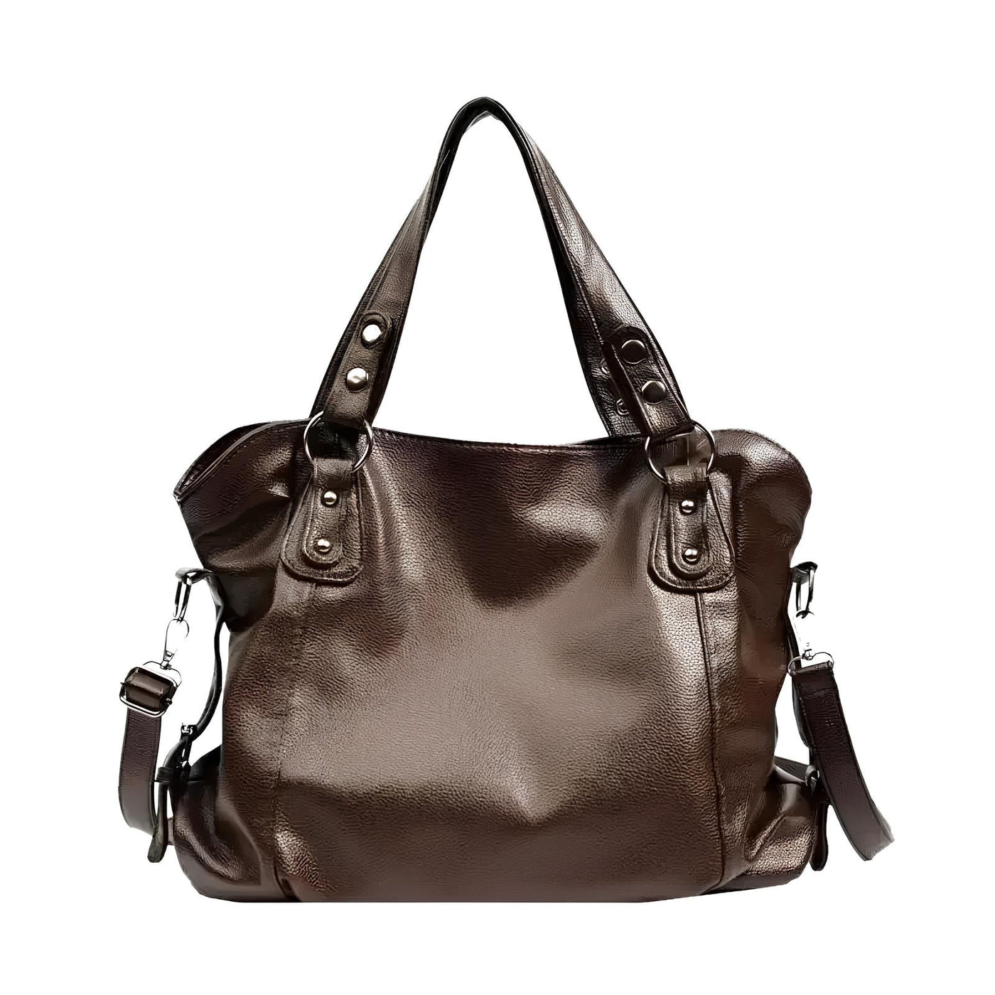 HÉRA - Grand sac à main en cuir souple