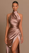 Robe en satin