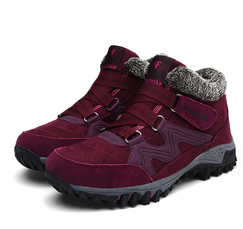 Bottes d'hiver orthopédiques rembourrées - imperméables et antidérapantes