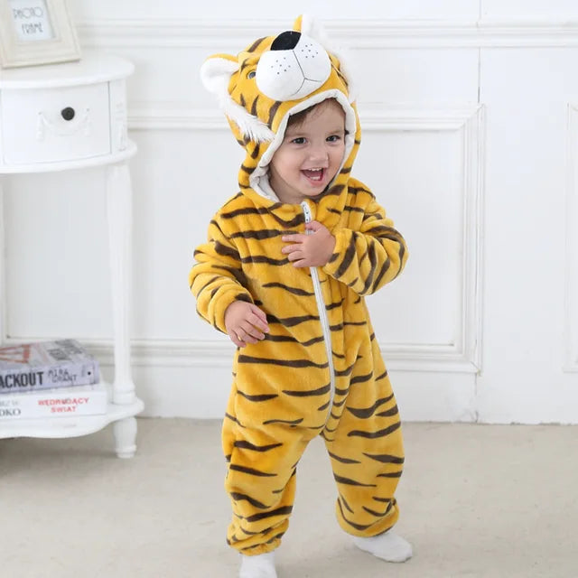 JungleBuddies Baby Onesies - Combinaisons d'animaux mignons pour votre tout-petit