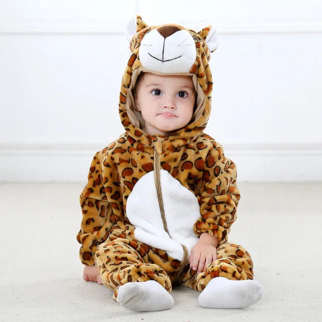 JungleBuddies Baby Onesies - Combinaisons d'animaux mignons pour votre tout-petit