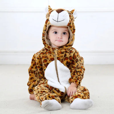 JungleBuddies Baby Onesies - Combinaisons d'animaux mignons pour votre tout-petit