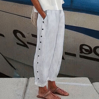 Pia - Pantalon avec Poches Latérales