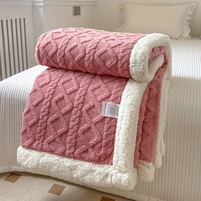 Nostra - Couverture Sherpa douillette de qualité supérieure