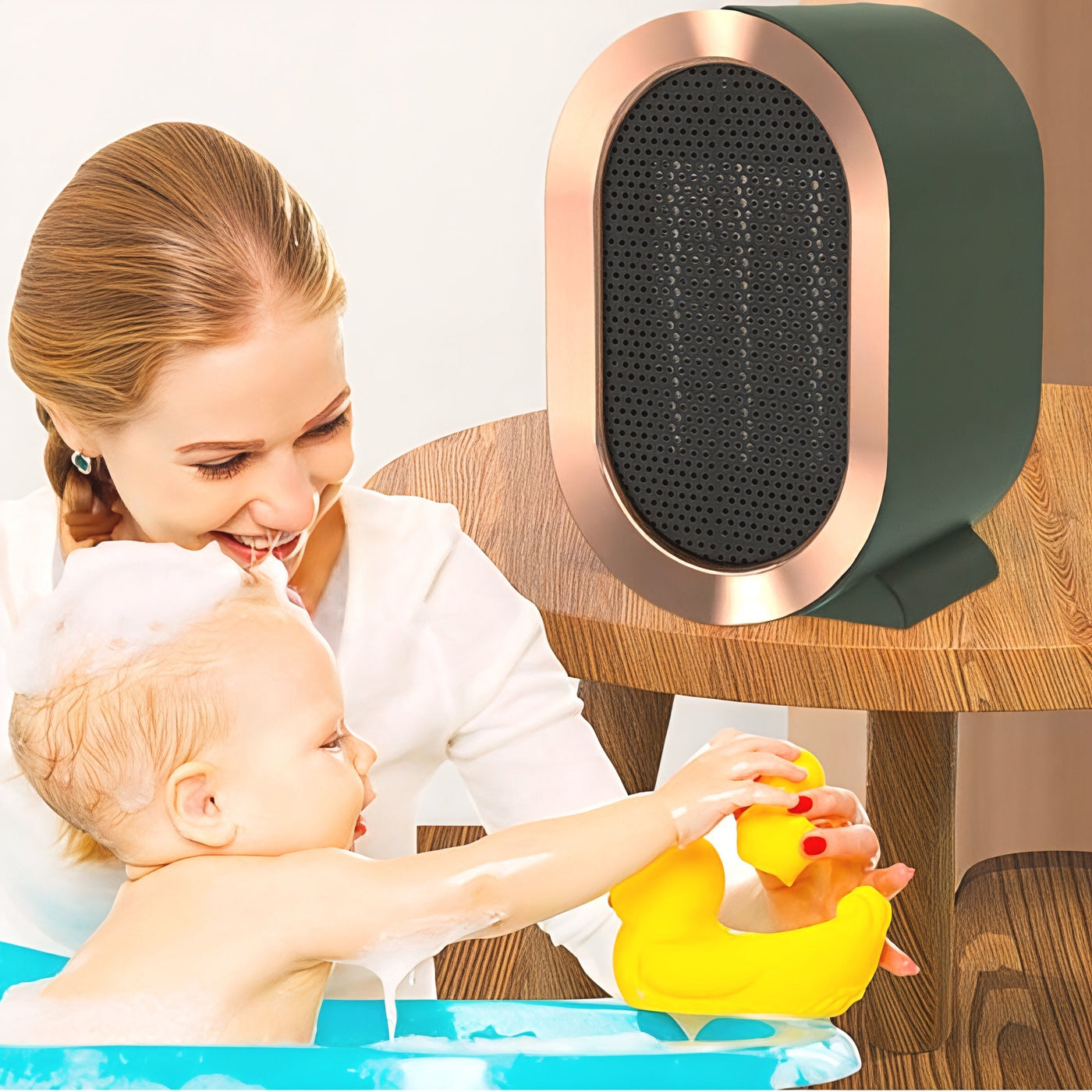 CopperGlow - Chauffage électrique portable | Chauffage économe en énergie pour la maison