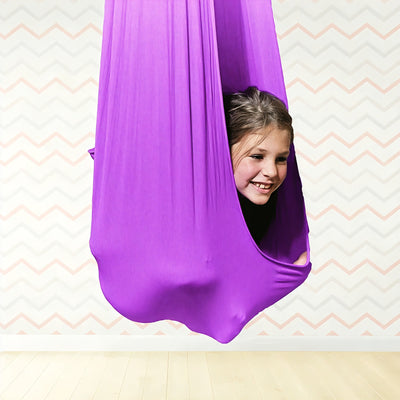 Sensory swing for children Indoor therapeutic cotton seat