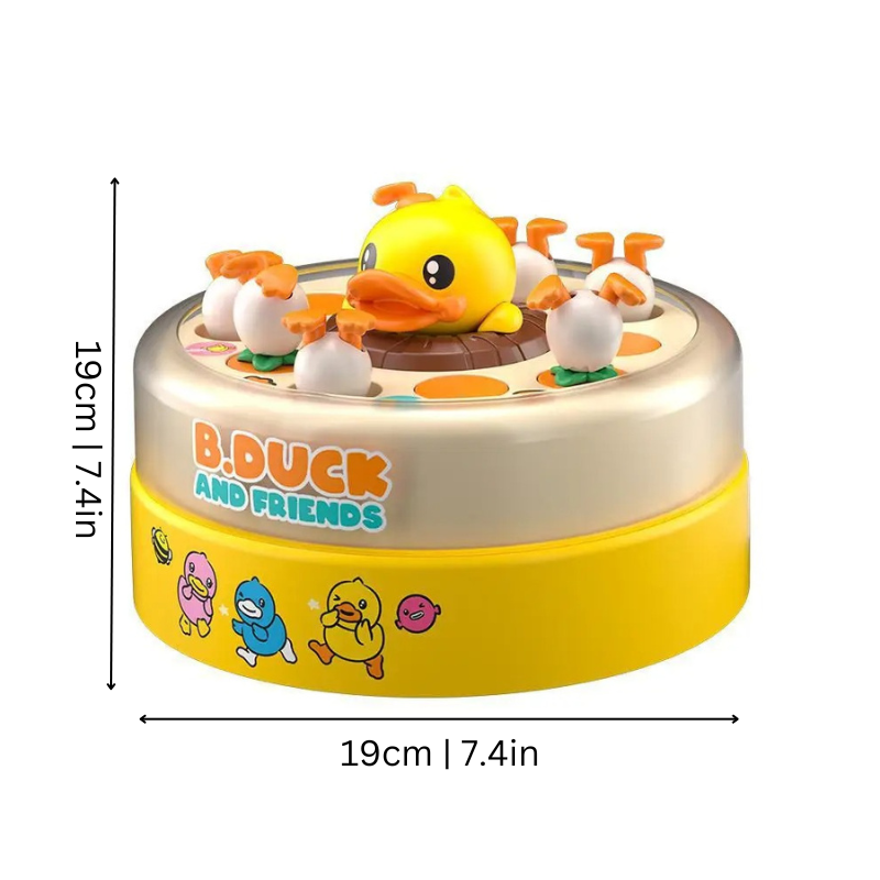 Interactive duck-catching game for children