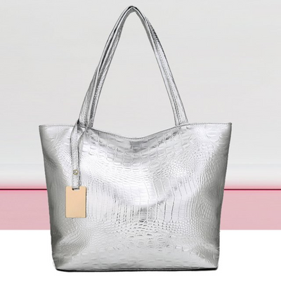Sac à bandoulière Isabella | Sac spacieux avec imprimé crocodile