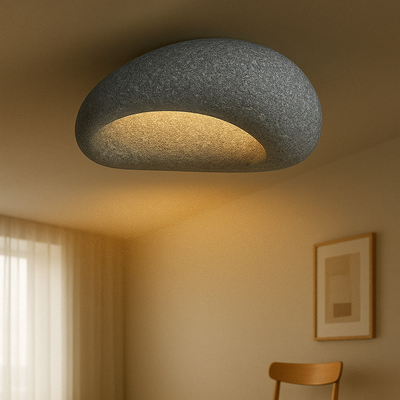 Стельовий світильник у сільському стилі Wabi Sabi LED Lamp