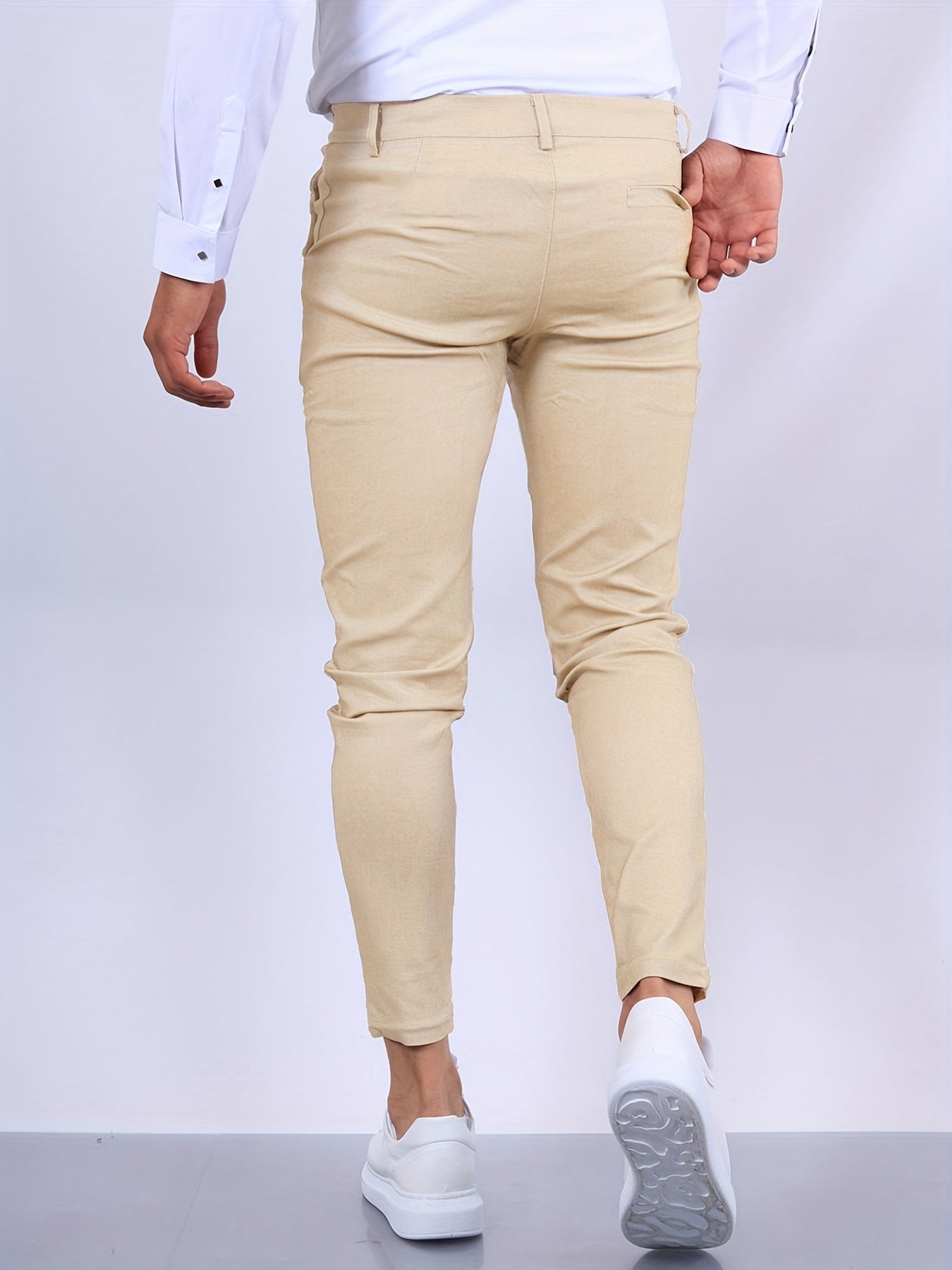 Pantalon chino skinny pour hommes