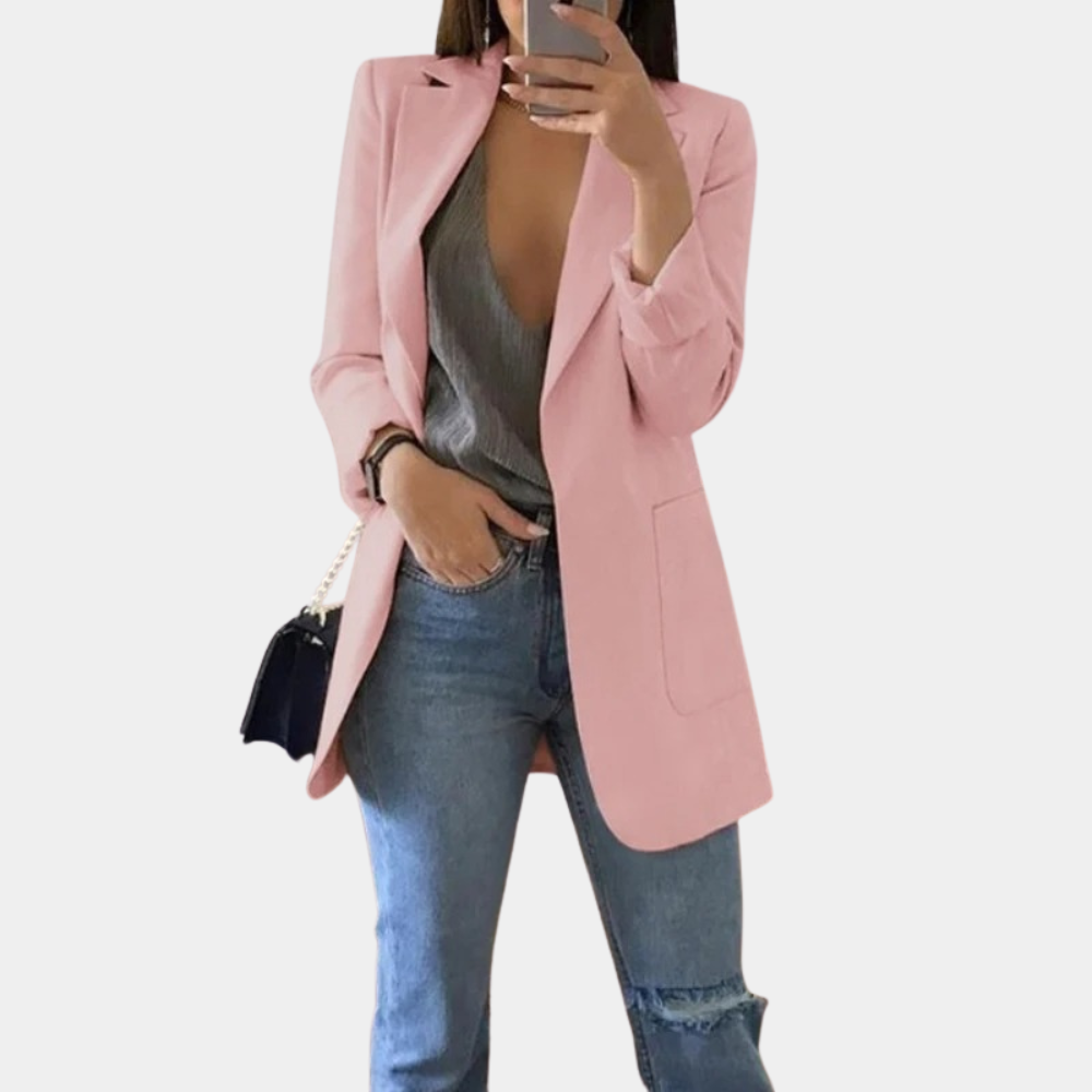 Blazer long Bella pour femme - Vêtements féminins et élégants