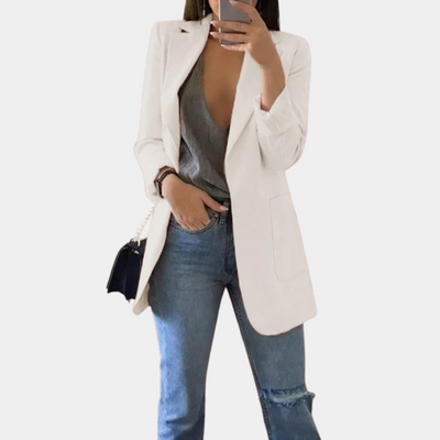 Blazer long Bella pour femme - Vêtements féminins et élégants