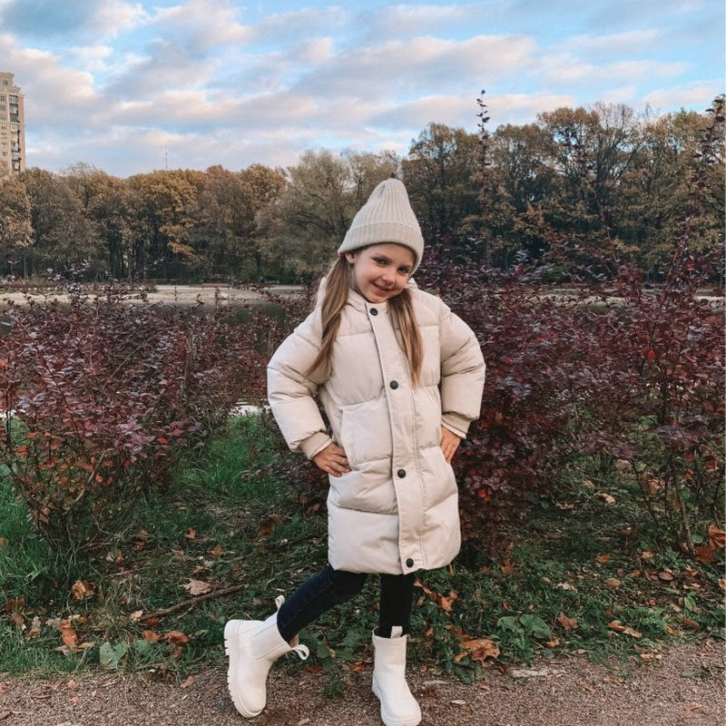 Veste parka chaude pour enfants