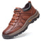 Chaussures orthopédiques en cuir faites à la main pour hommes